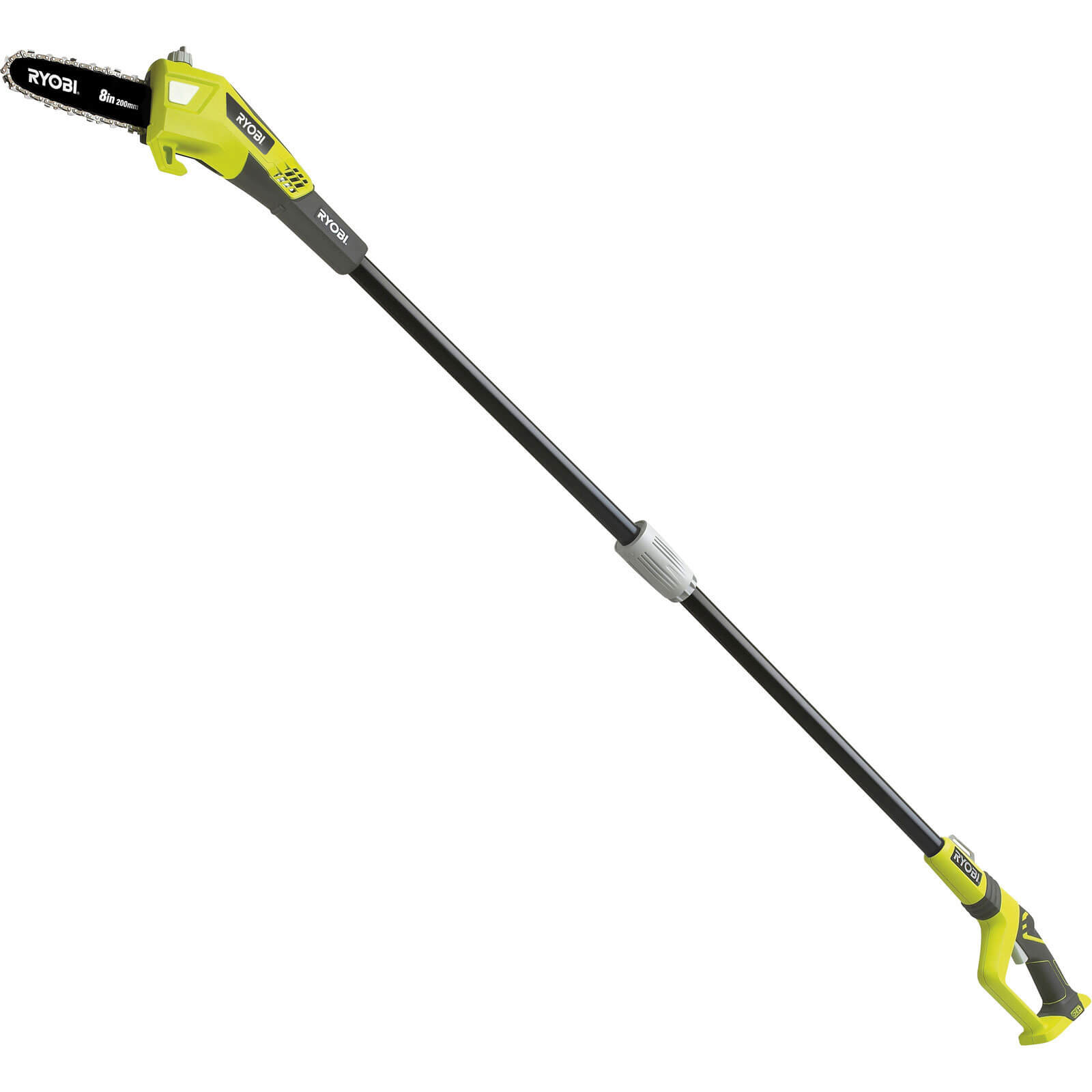 Image of Ryobi OPP1820 ONE 18v Cordless Pole Telescopic Tree Pruner Saw 200mm Bar without Battery or Charger