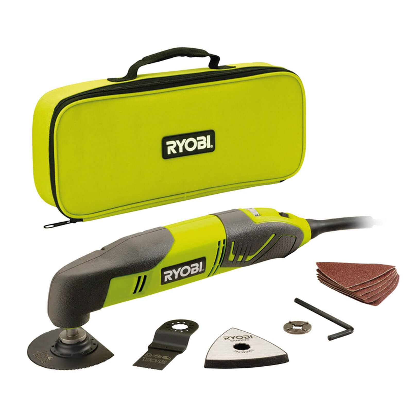 Image of Ryobi RMT200S Multi Tool with Accessories 200w 240v