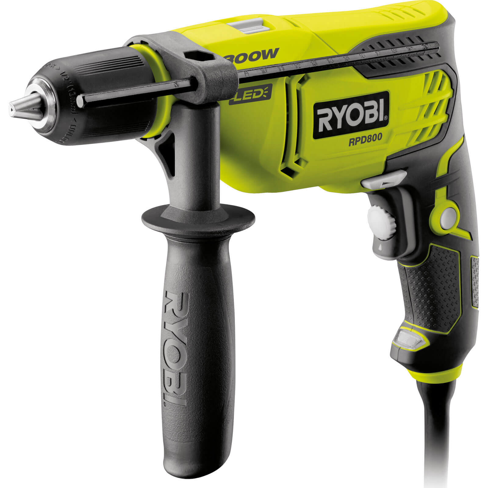 Image of Ryobi RPD800 Electric Hammer Drill 800w 240v