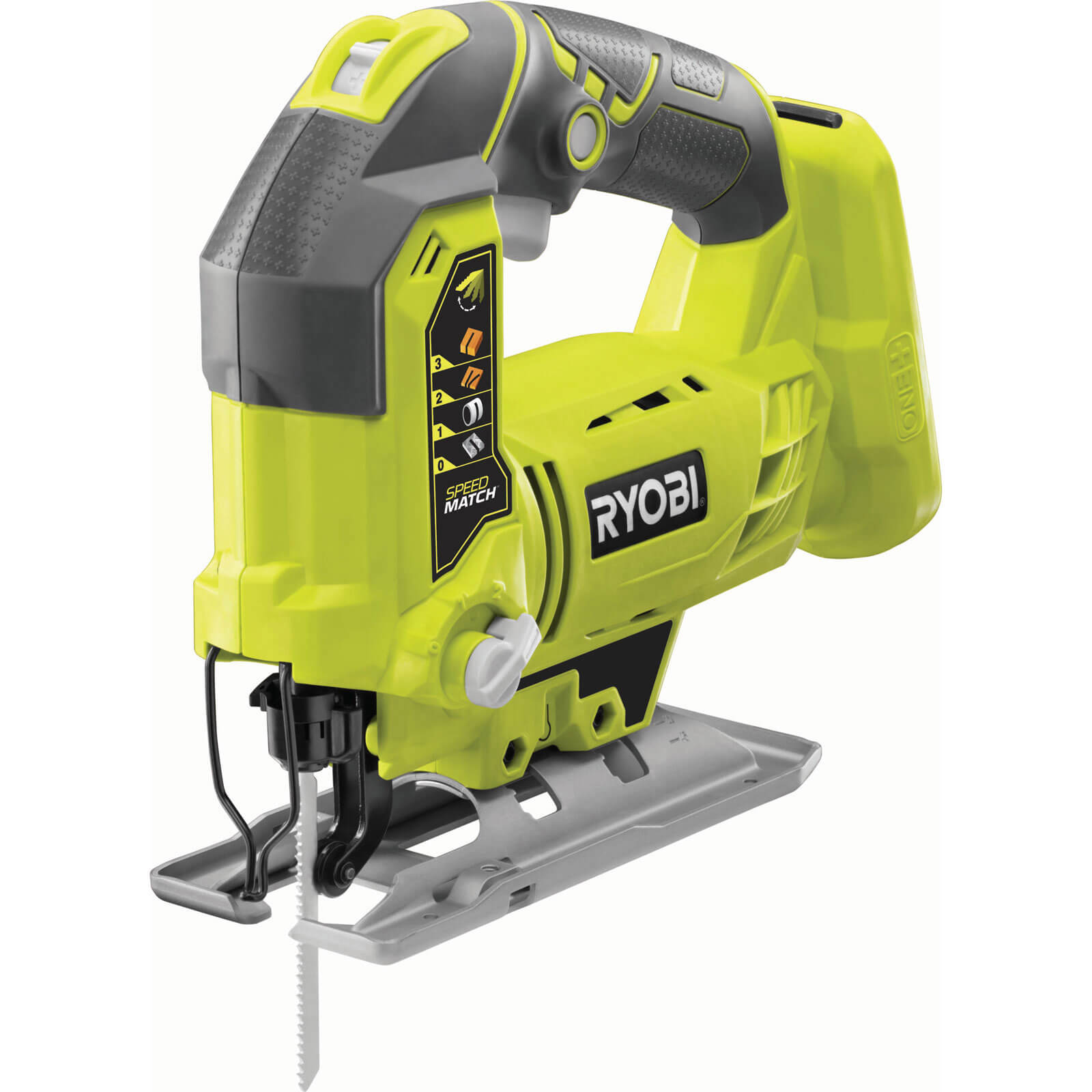 Image of Ryobi R18JS0 ONE 18v Cordless Jigsaw with Flush Cut without Battery or Charger