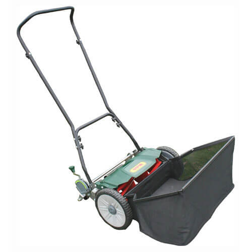 Image of Webb H18 Contact Free Push Hand Cylinder Lawnmower 450mm Cut with Rear Roller