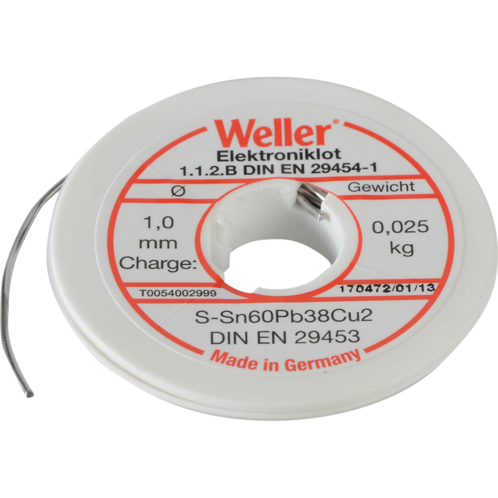 Image of Weller 604025 Electronic Solder Resin Core