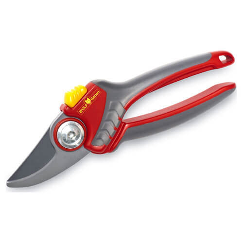 Image of Wolf Garten Large Soft Grip Bypass Secateurs 22mm Max Cut