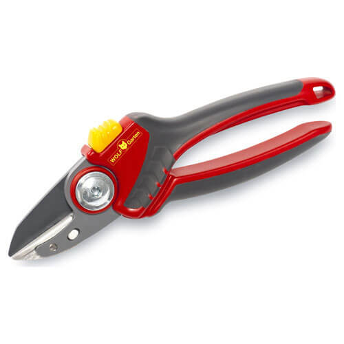 Image of Wolf Garten Large Soft Grip Anvil Secateurs 25mm Max Cut