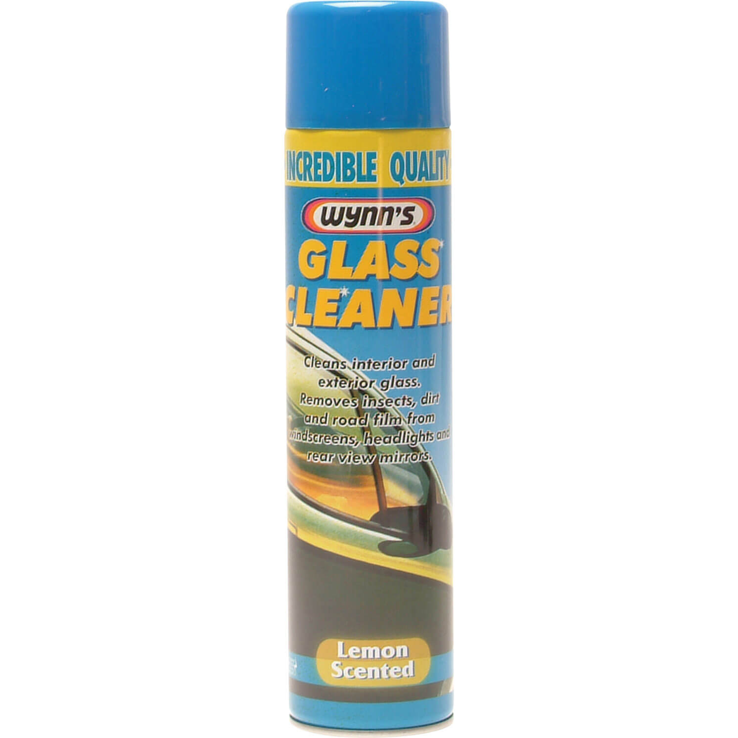 Image of wynns glass cleaner lemon 600ml