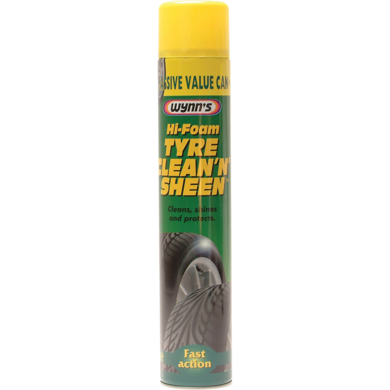 Image of Wynns Tyre Clean N Sheen 600ml