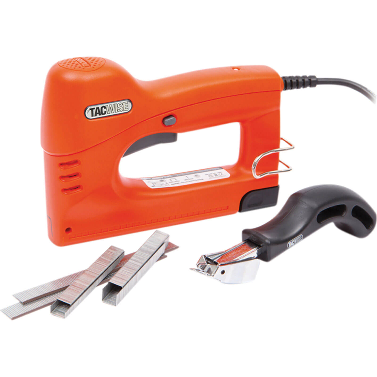 Image of Tacwise 53EL Electric Nail and Staple Gun 240v with Staple Remover and 4000 Piece Staple Pack