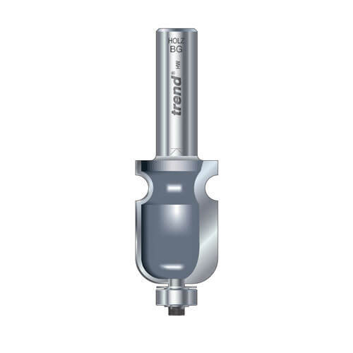 Image of Trend MultiMould 4mm Rad1 x 8mm Rad2 Tct Router Cutter Range Edge Moulders