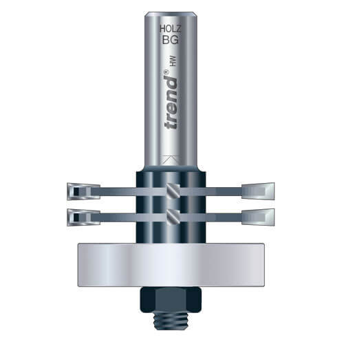 Image of Trend TongueGroove Joint 477mm Dia Tct Router Cutter Range Corian