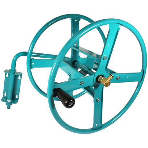 Image of 75 Metre Empty Wall Mounted Metal Hose Reel