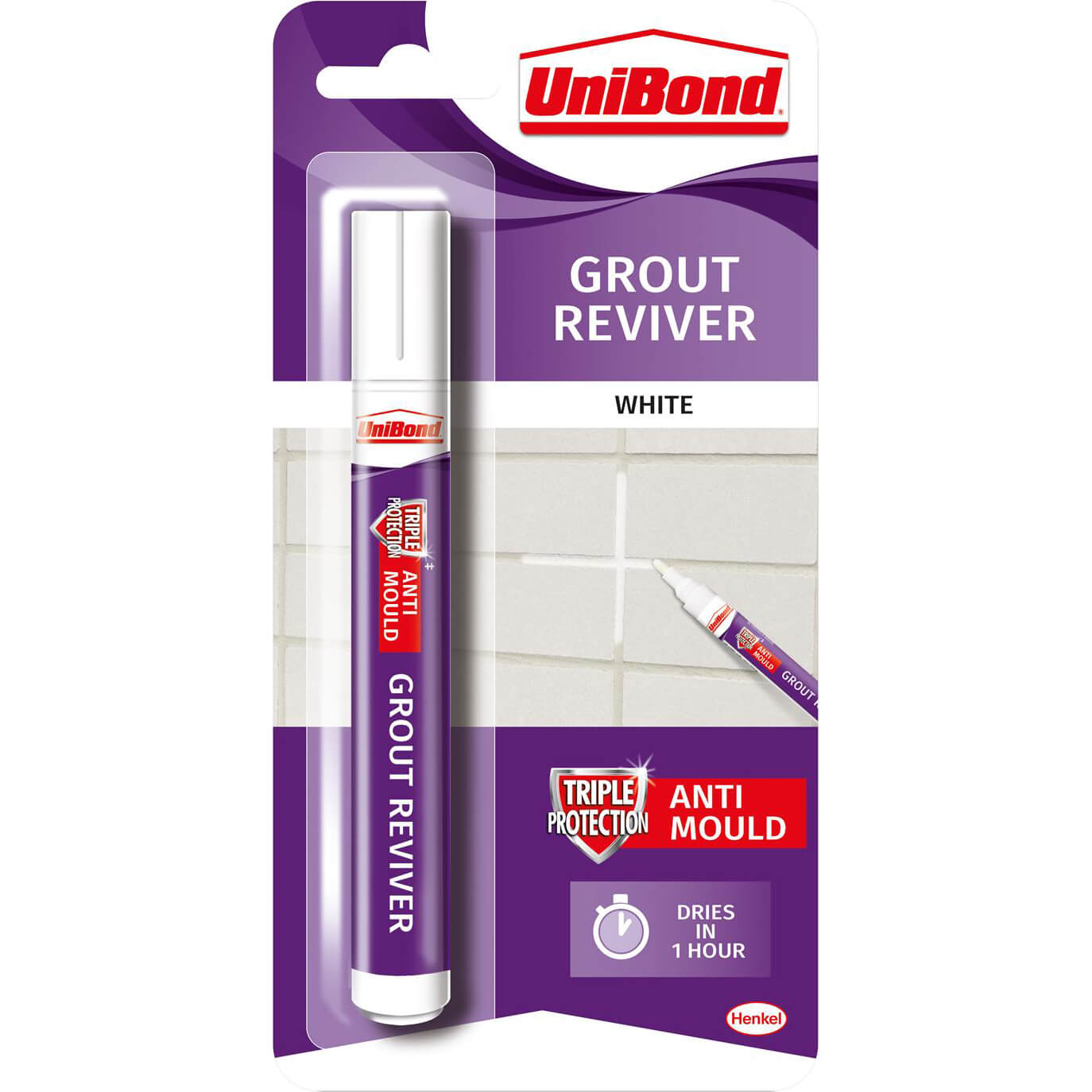 Image of Unibond Tile Grout Reviver Pen