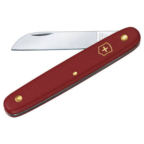 Image of Victorinox Grafting and General Purpose Horticultural Knife Red Nylon Handle