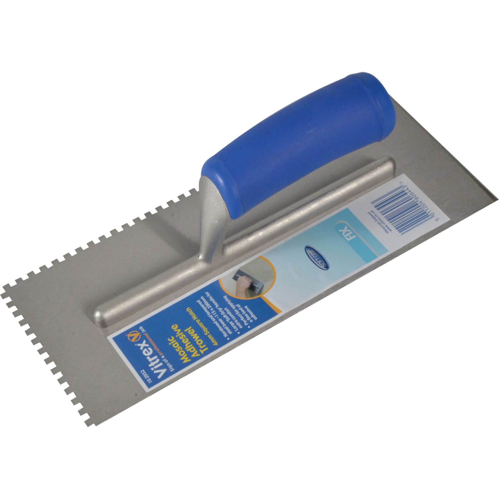 Image of Vitrex 4mm Square Notch Mosaic Adhesive Trowel