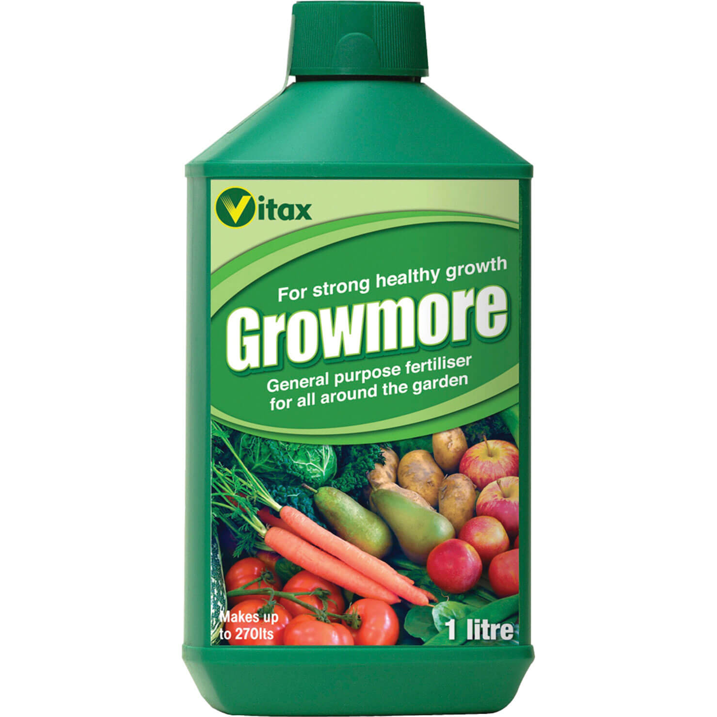 Image of Vitax Growmore Garden Fertiliser 1 Litre