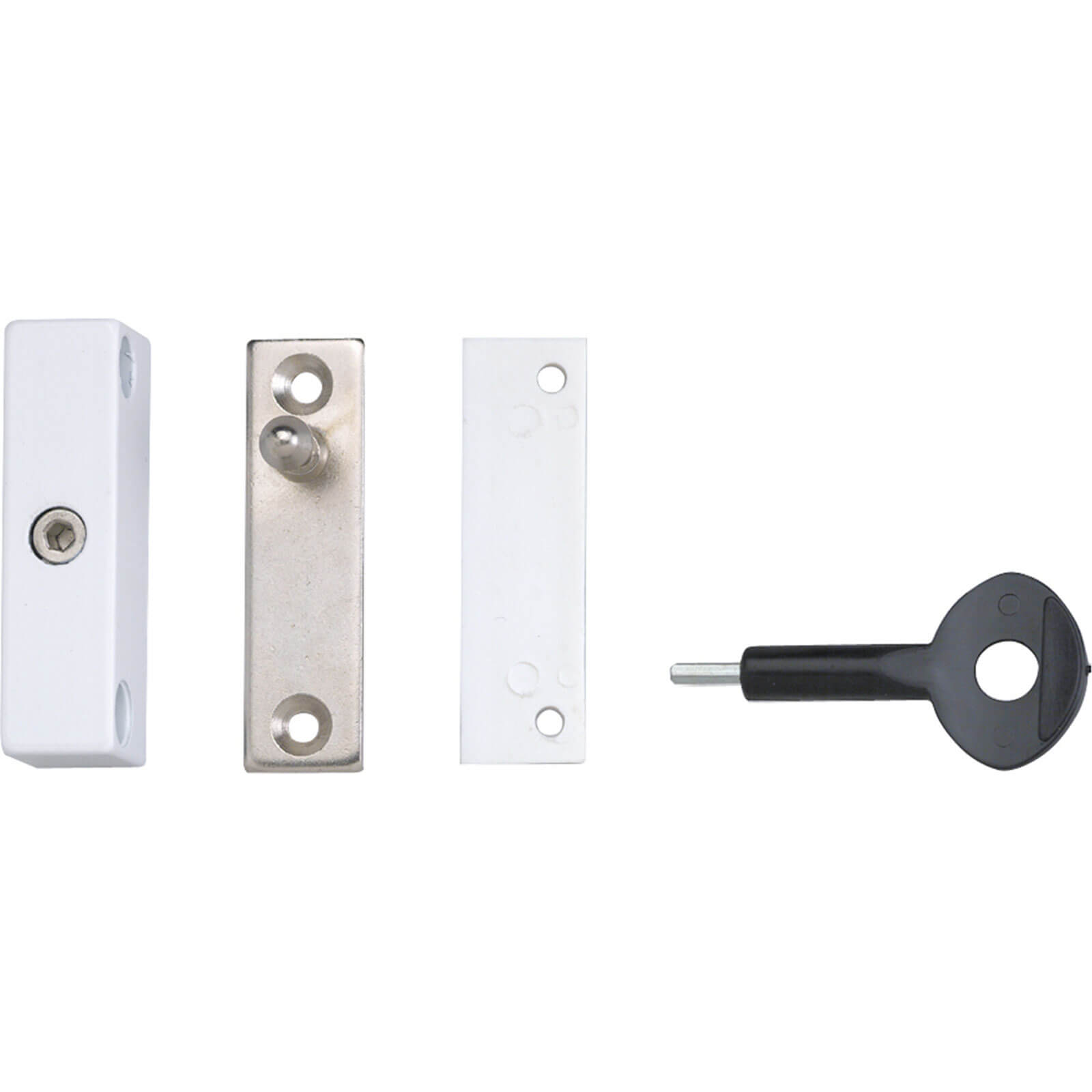 Image of Yale Locks P118 Auto Window Lock White Finish Pack of 1