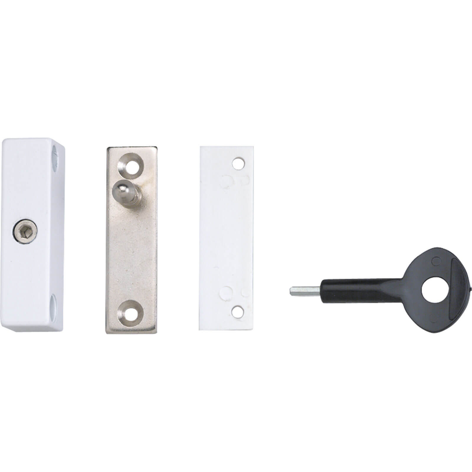 Image of Yale Locks P118 Auto Window Lock White Finish Pack of 2