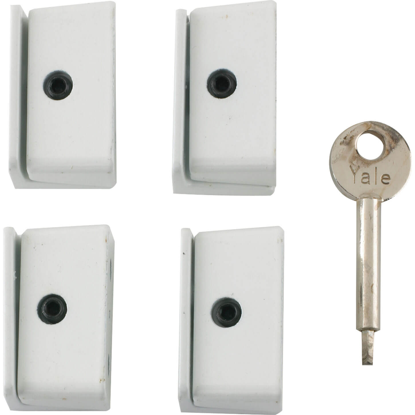 Image of Yale Locks 8K109 Window Stop White Pack of 4