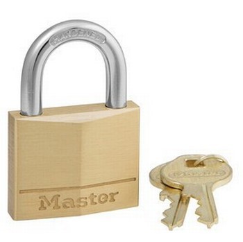 Image of MASTER LOCK 40MM SOLID BRASS PADLOCK