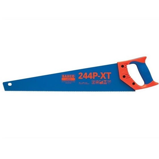 Image of BAHCO 244P224X COATED HANDSAW 9TPIX22 INCH BLUE