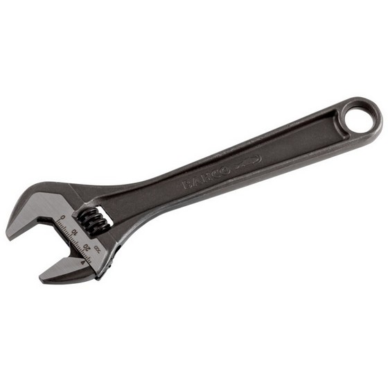 Image of BAHCO 8072 PHOSPHATED ADJUSTABLE WRENCH 10 INCH