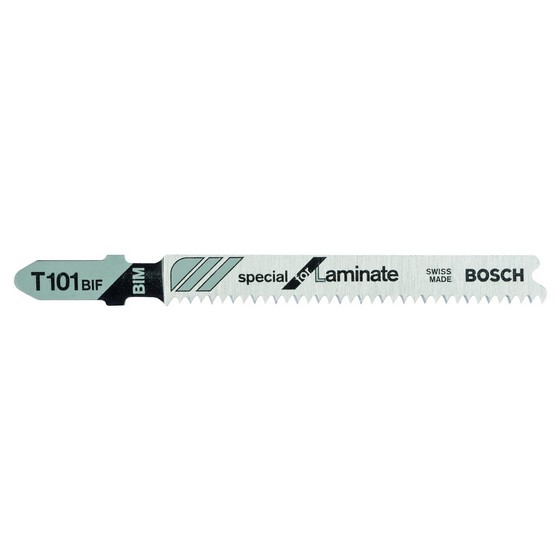 Image of Bosch 2608636431 Pack Of 5 T101BIF Laminate Jigsaw Blades