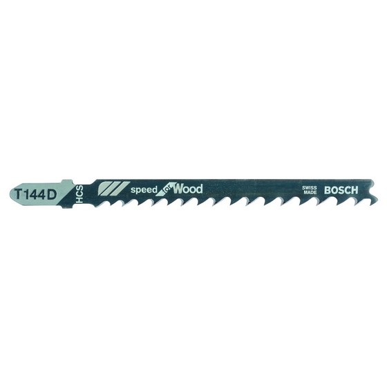 Image of Bosch 2608630040 Pack Of 5 T144D Speed Cut Wood Jigsaw Blades 550mm