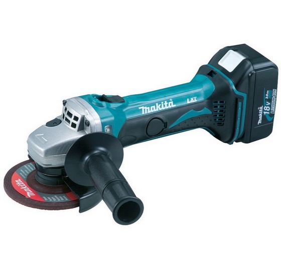 Image of MAKITA DGA452RMJ 18V 115MM ANGLE GRINDER 2 X 40AH LIION BATTERIES SUPPLIED IN MAKPAC CASE