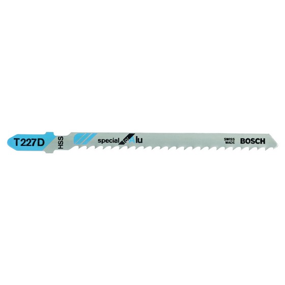 Image of Bosch 2608631030 Pack Of 5 T227D Aluminium Cut Jigsaw Blades 315mm