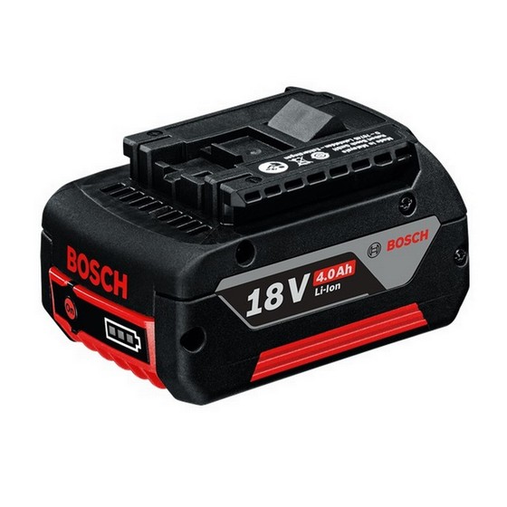 Image of BOSCH 18V 40AH PREMIUM LIION BATTERY WITH CHARGE LEVEL INDICATION